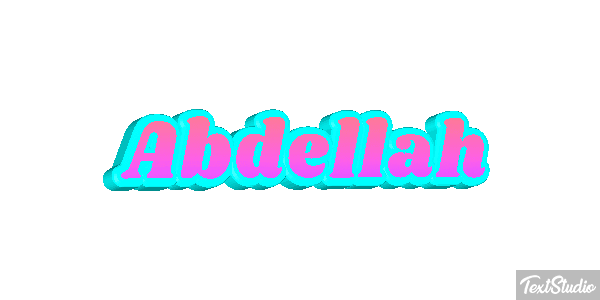 Abdellah テキスト効果