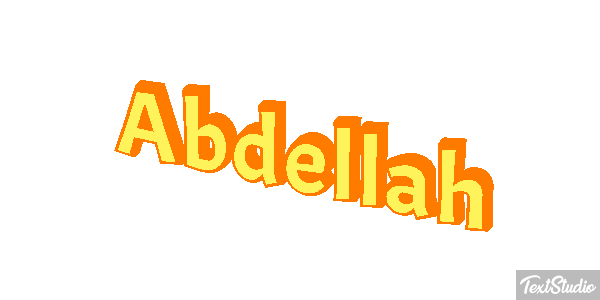 Abdellah テキスト効果