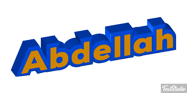 Abdellah テキスト効果