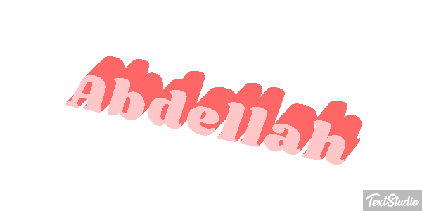 Abdellah テキスト効果