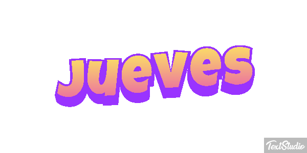 Jueves Efeito do texto