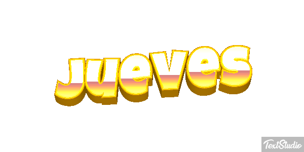 Jueves Efeito do texto