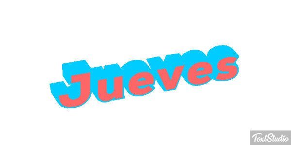 Jueves Efeito do texto