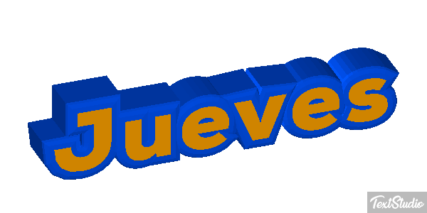 Jueves Efeito do texto