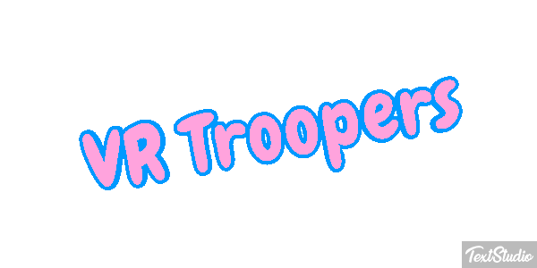 VR Troopers Text effect
