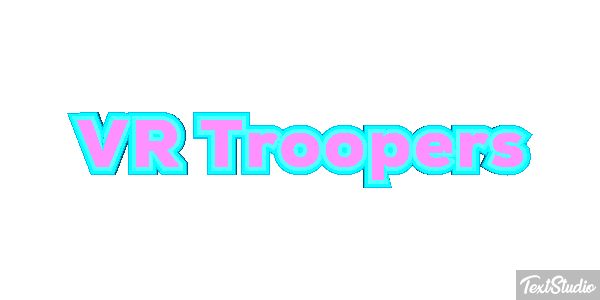 VR Troopers Text effect