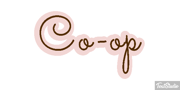 Co-op Tekst effect