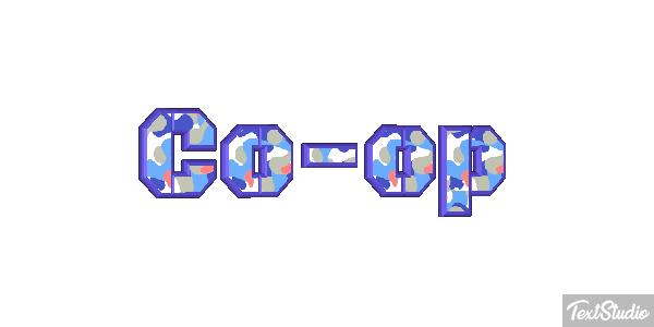 Co-op Tekst effect