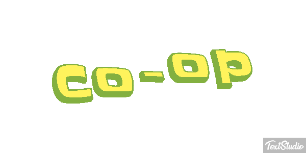 Co-op Tekst effect