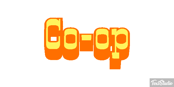 Co-op Tekst effect