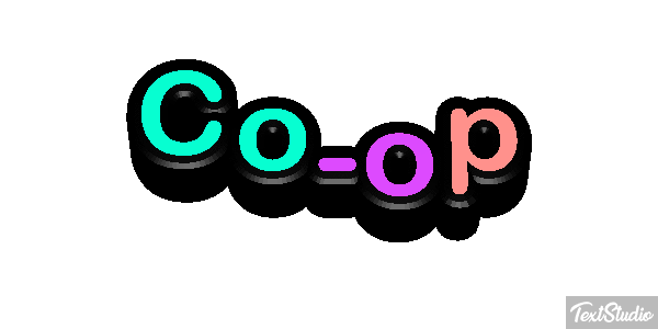 Co-op Tekst effect