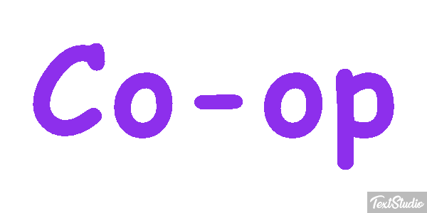 Co-op Tekst effect