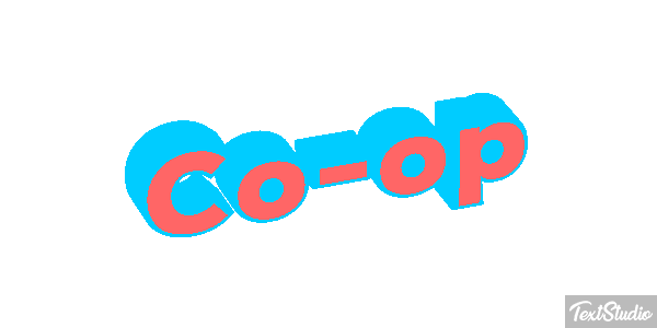 Co-op Tekst effect