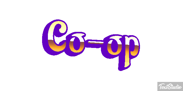 Co-op Tekst effect