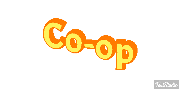Co-op Tekst effect