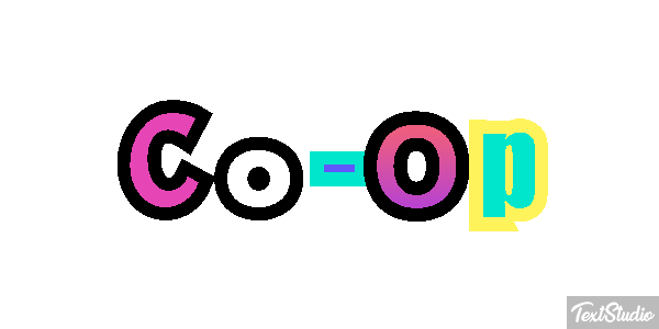 Co-op Tekst effect