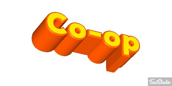 Co-op Tekst effect