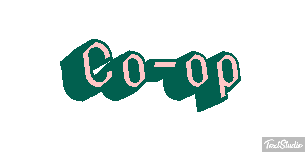 Co-op Tekst effect