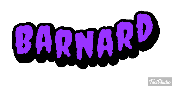 Barnard Text effect