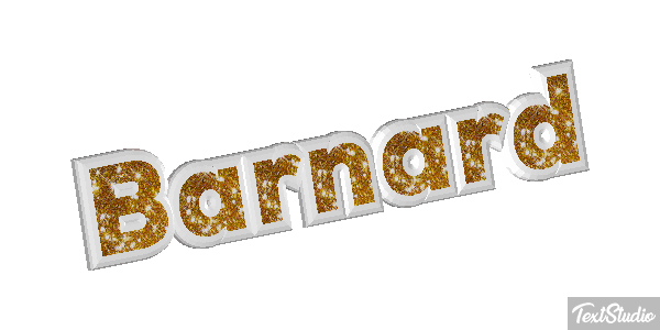 Barnard Text effect