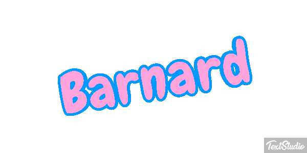 Barnard Text effect