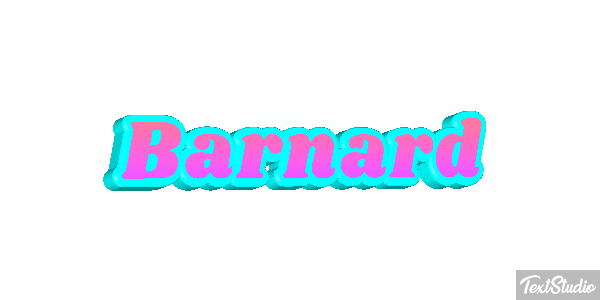 Barnard Text effect