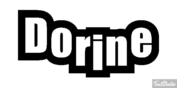 Dorine Text effect