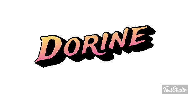 Dorine Text effect