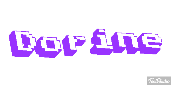 Dorine Text effect