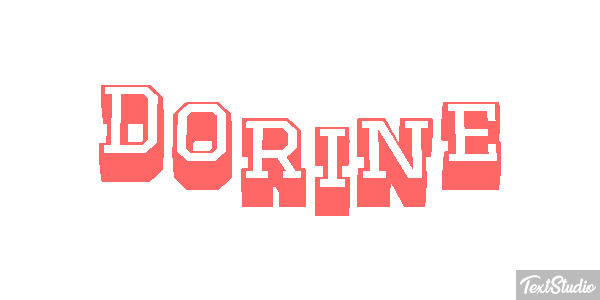 Dorine Text effect