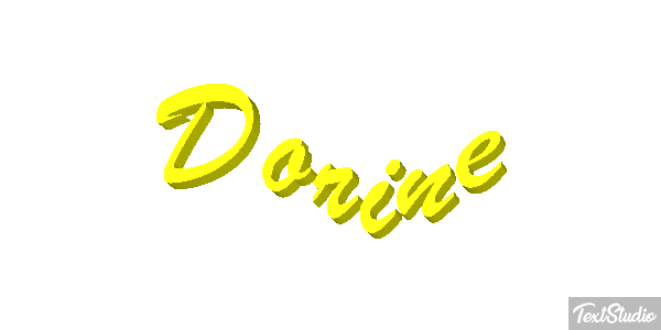 Dorine Text effect