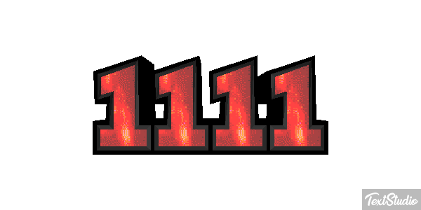 1111 Effetto testo