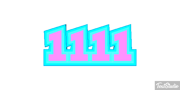 1111 Effetto testo