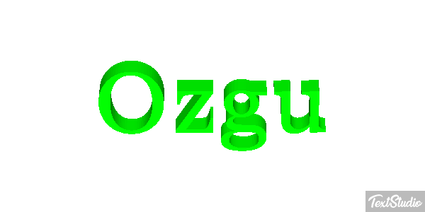 Özgü Effetto testo