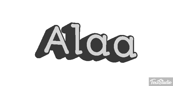 Alaa Text effect