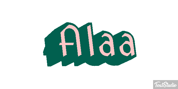 Alaa Text effect