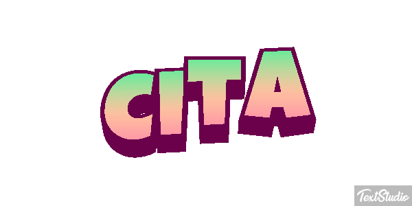 Çita Effet de texte