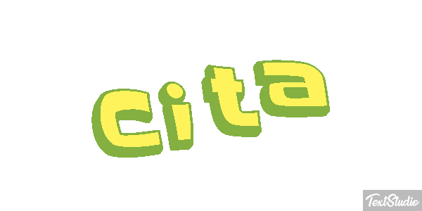 Çita Effet de texte