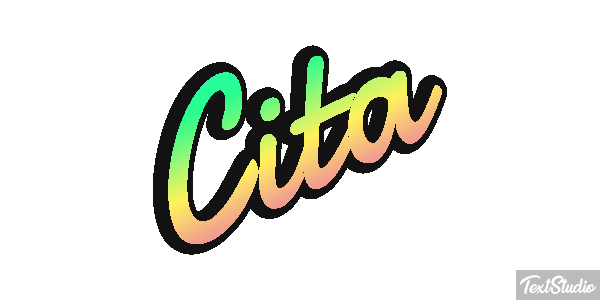 Çita Effet de texte