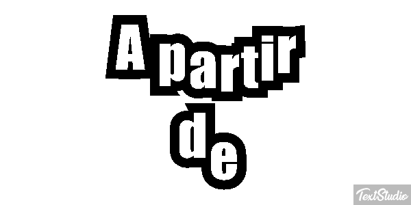 A Partir De Text effect