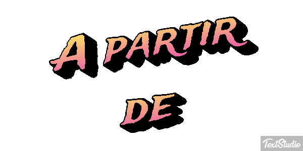 A Partir De Text effect