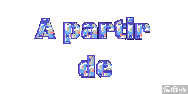 A Partir De Text effect