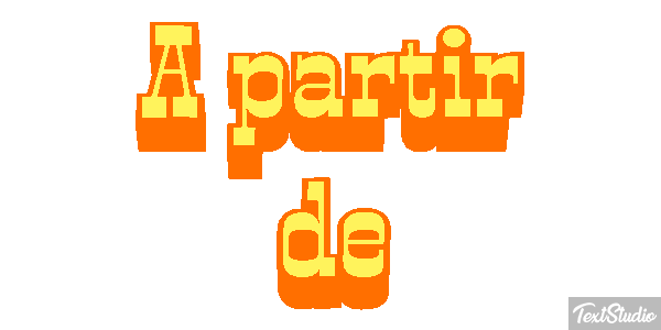 A Partir De Text effect
