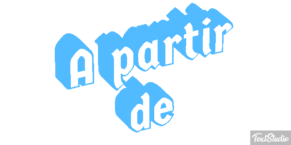 A Partir De Text effect