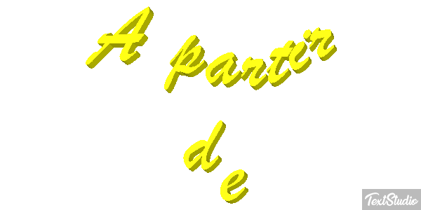 A Partir De Text effect