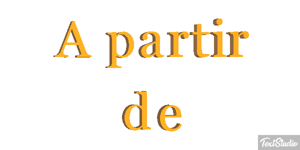 A Partir De Text effect