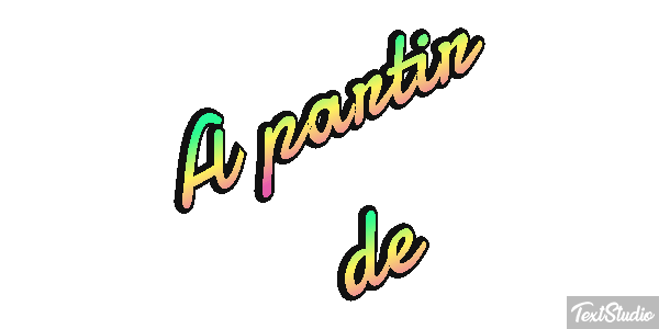 A Partir De Text effect