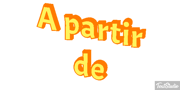 A Partir De Text effect