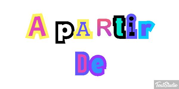 A Partir De Text effect