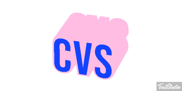CVS Tekst effect